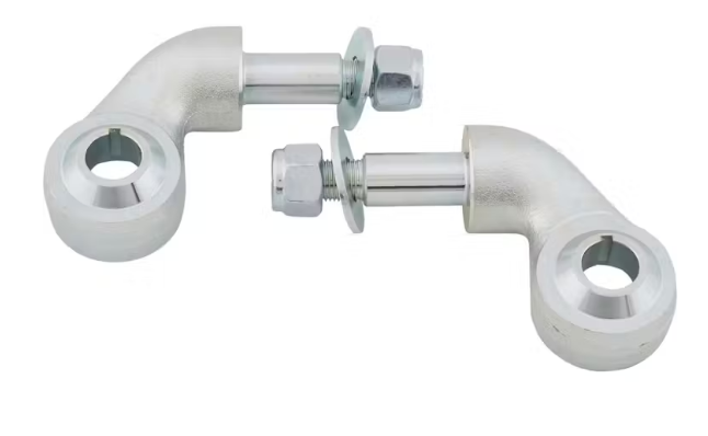 Forged Steel Lower Shock Mounts Zinc